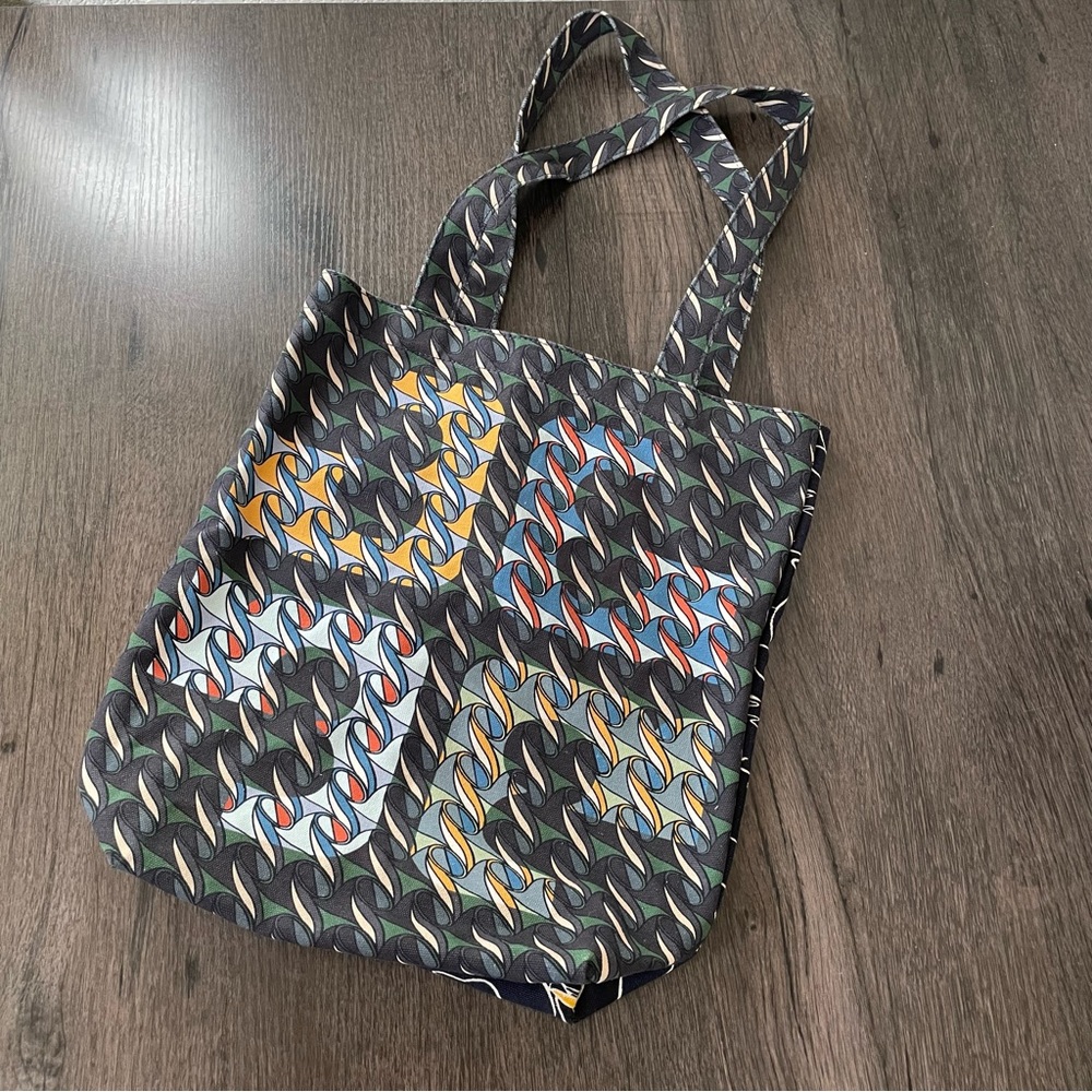 Tory Burch Multicolor Patterned Tote